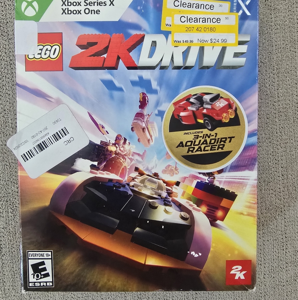 LEGO 2K Drive Xbox Series X - Red and Yellow